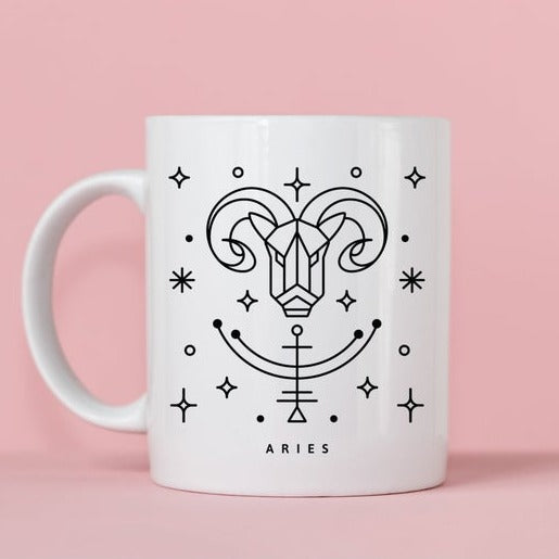 Aries Zodiac Mug