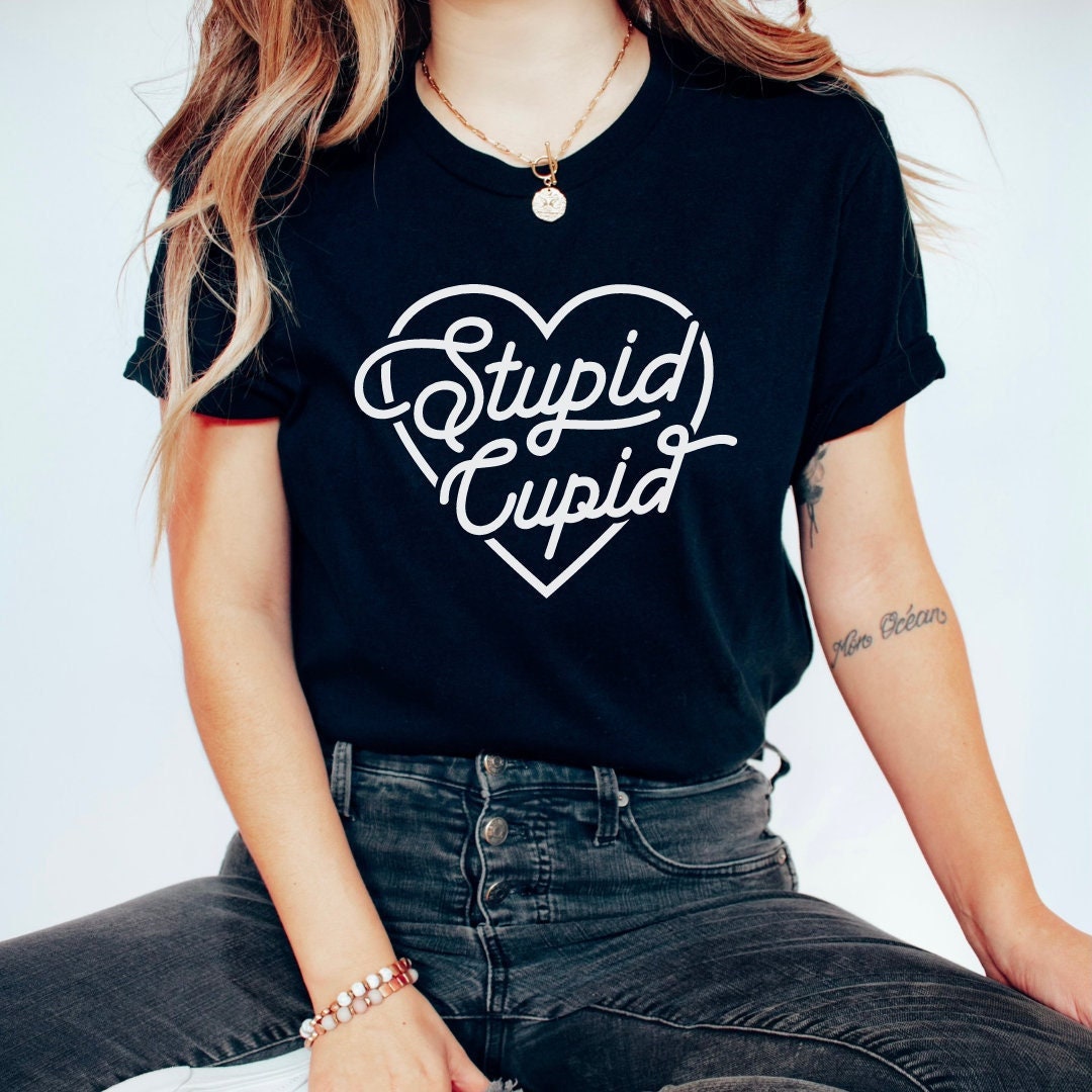 I Am With Stupid T Shirt Stupid Couple Oversized T-shirt