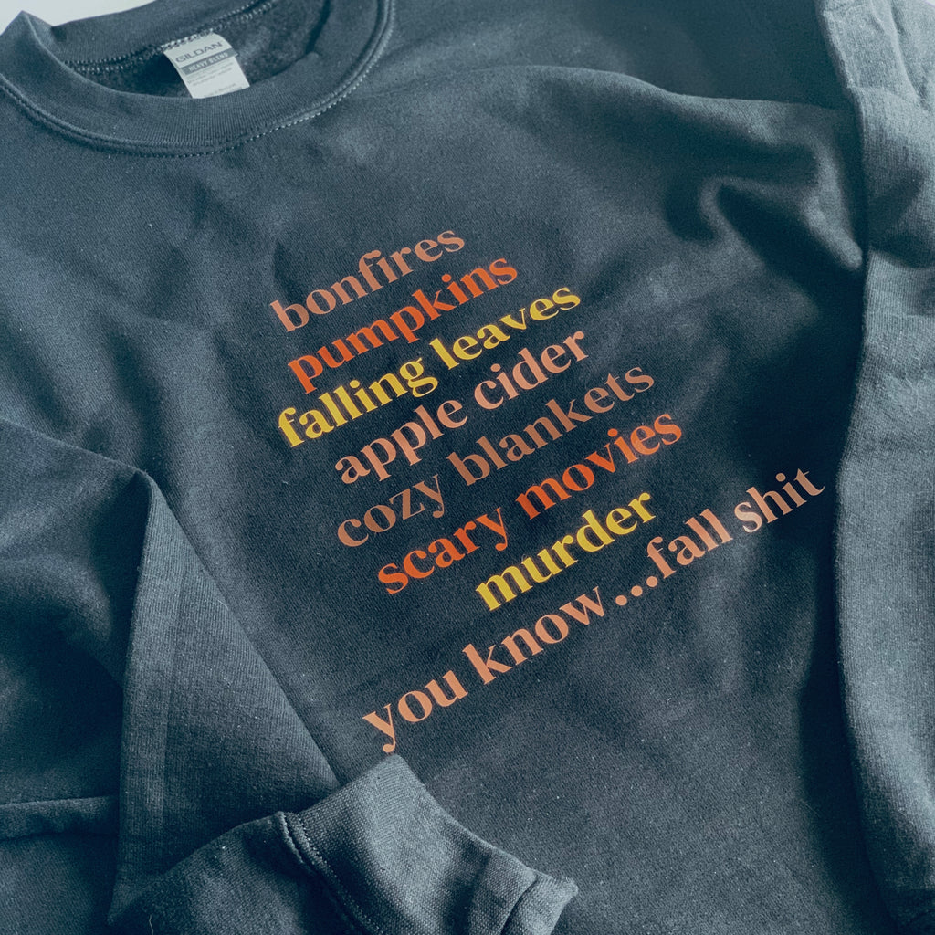 Fall List Sweatshirt