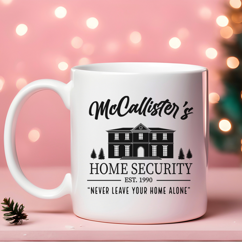 McAllister's Home Security Holiday Mug