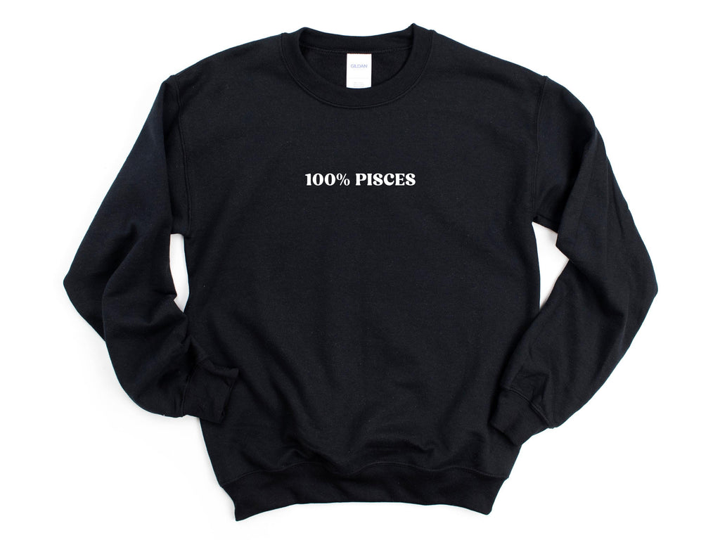 Zodiac T-Shirt or Sweatshirt – Black or White – Astrology Gift – Horoscope Tee – Zodiac Sign Shirt – Choose Saying & Style