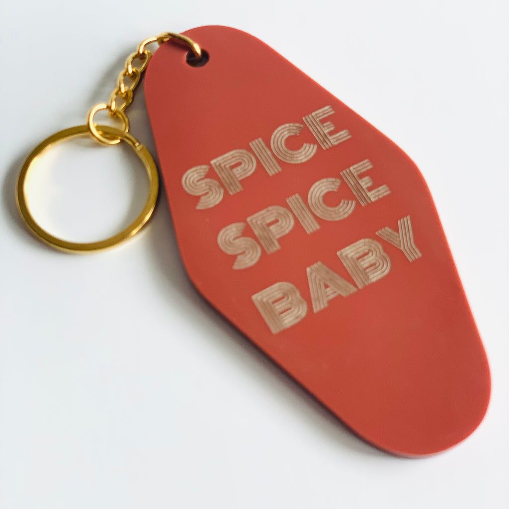 Spice Spice Baby Keychain