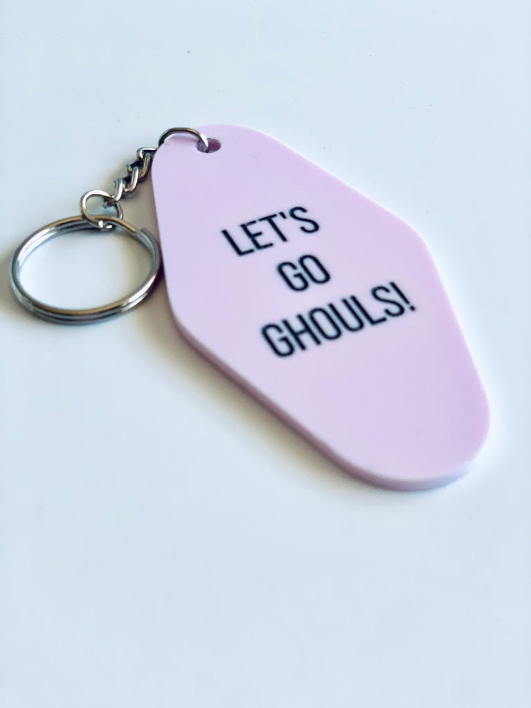 Let's Go Ghouls Keychain