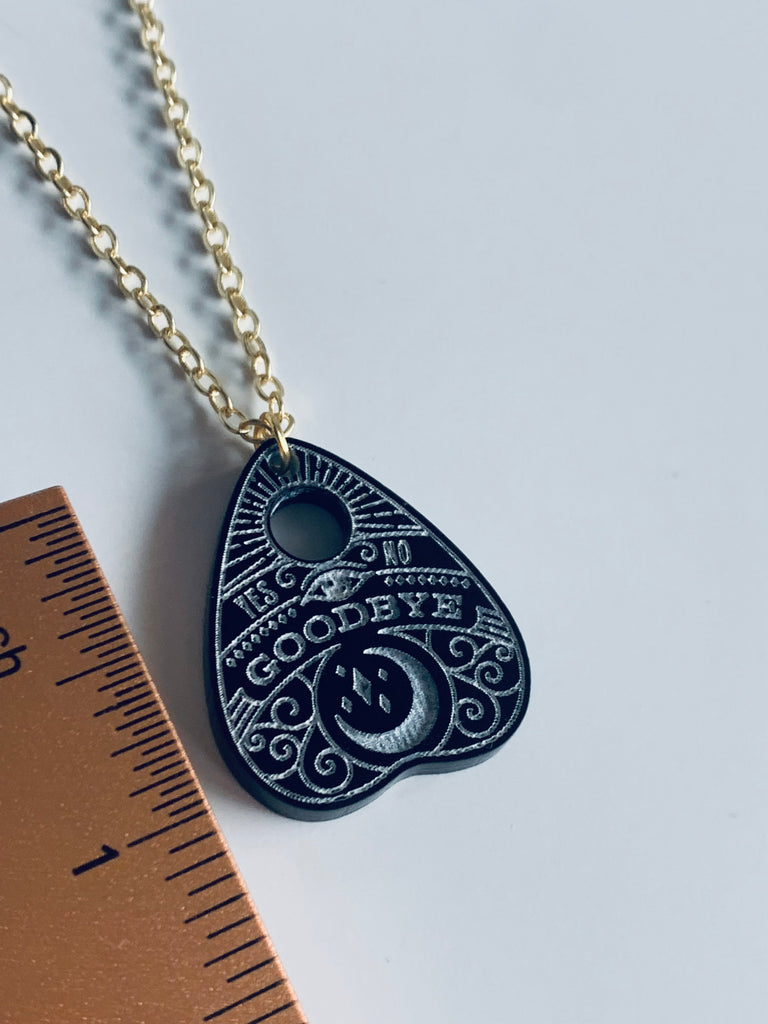 Ouija Planchette Necklace