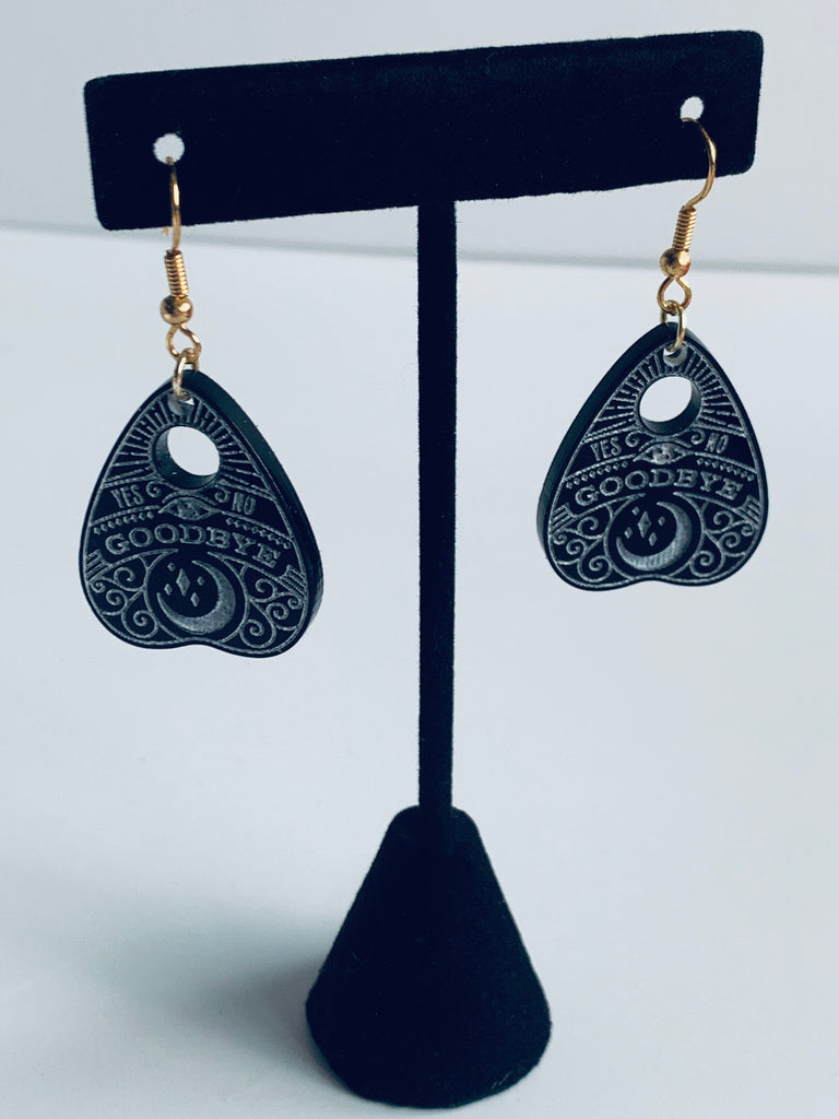 Ouija Planchette Dangle Earrings