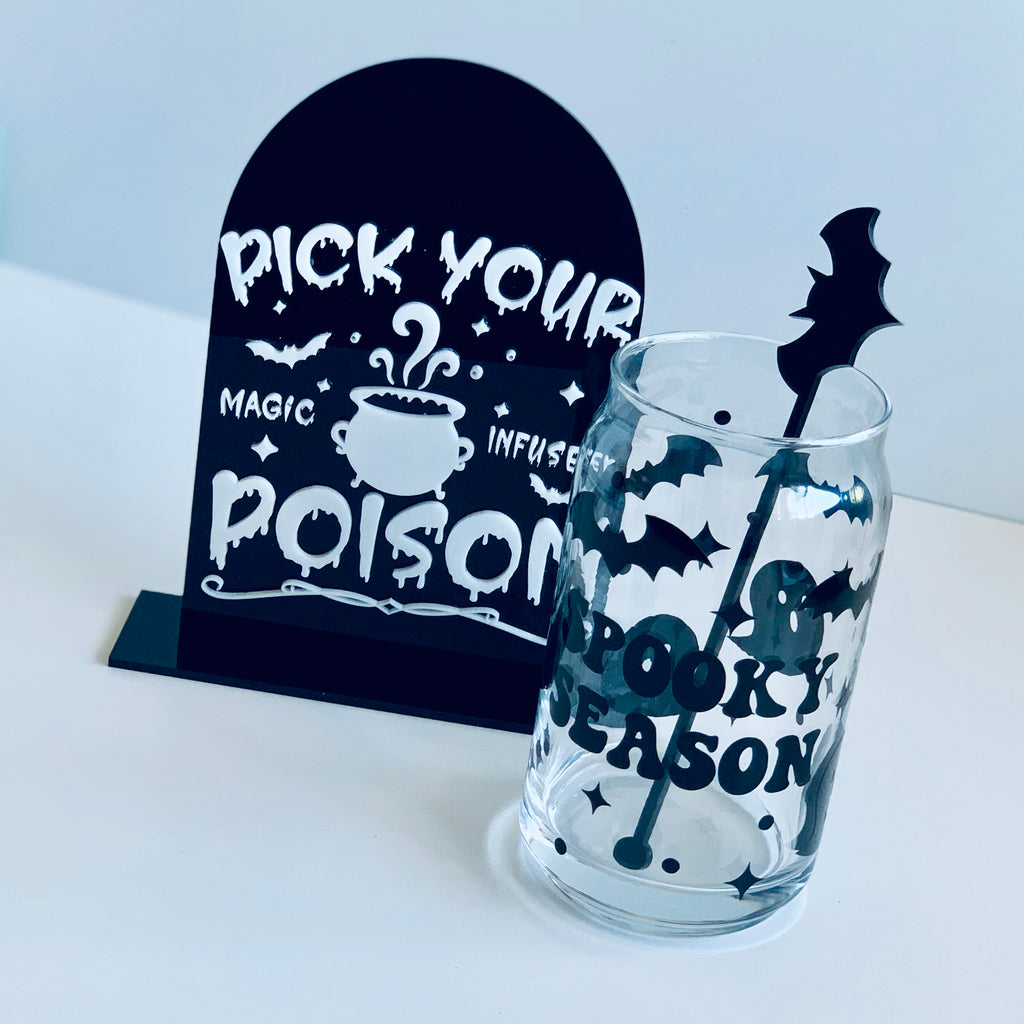 Pick Your Poison Small Standing Sign