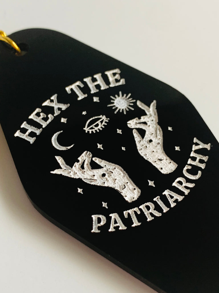 Hex the Patriarchy Keychain